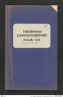Seite 1, Tagebuch "Paläolithstation | Lang-Mannersdorf | Parzelle 1331 (NHMW-PRAE-BBB-13)